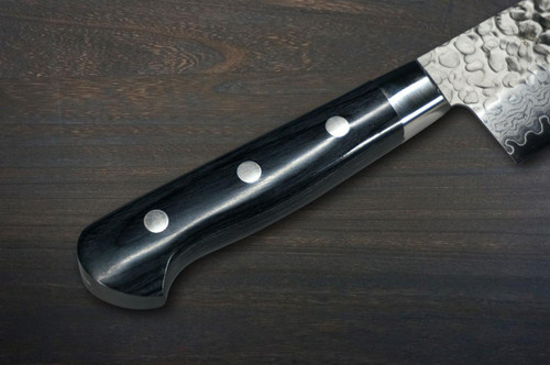 Sakai Takayuki 17-Layer VG10 Damascus Hammered BLK Japanese Chef's