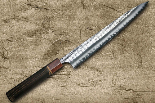 m*r様 KAMISHIMA WORKS カミシマ KN2 Yoshimi Kato R2 MINAMO Hammered Japanese Chef's Slicer(Sujihiki