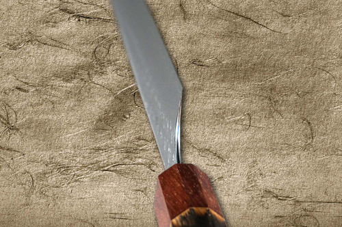 Yoshimi Kato R2 MINAMO Hammered Japanese Chef's Slicer(Sujihiki