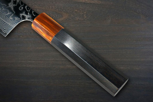 Yoshimi Kato R2 Mirrored Damascus Japanese Chef's Nakiri(Vegetable