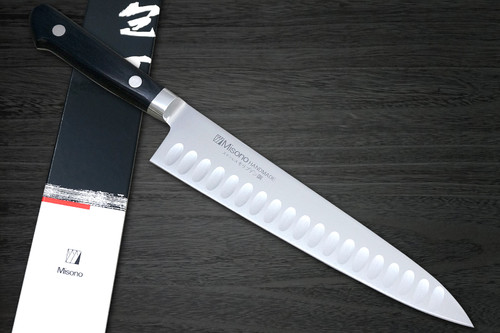 Misono MV Stainless Dimples(Salmon) Japanese Chef's Gyuto Knife 180mm
