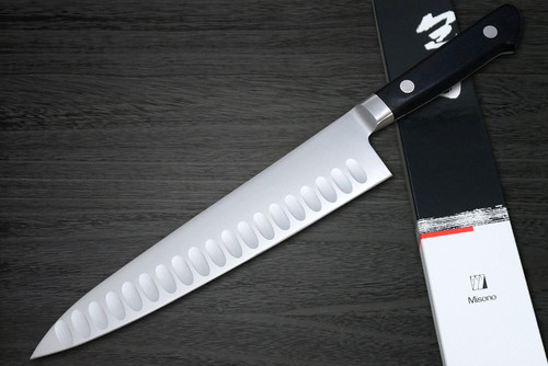 Misono MV Stainless Dimples(Salmon) Japanese Chef's Gyuto Knife 210mm 