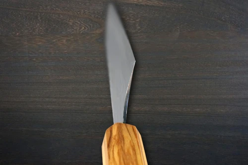 Yu Kurosaki R2(SG2) Hammered SENKO-EI WA OL8N Japanese Chef's Gyuto Knife 240mm with Olive Handle [Natural Finish] 