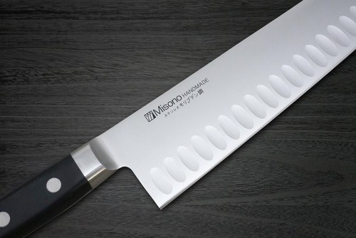 Misono MV Stainless Dimples(Salmon) Japanese Chef's Gyuto Knife 300mm 