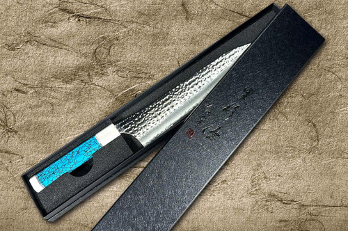 グレートSASUKE24mm NO.3303NEO21mm Yu Kurosaki R2(SG2) Hammered SENKO-EI WA Japanese Chef's Gyuto
