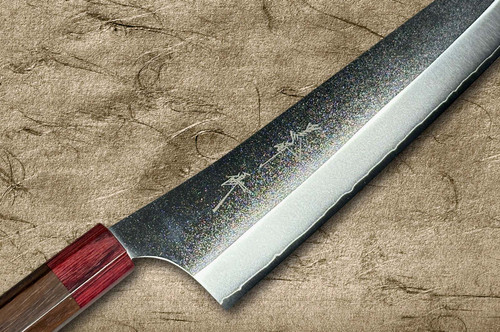 Yu Kurosaki VG-XEOS NEW GEKKO WA RS8R Japanese Chef's Gyuto Knife 270mm with Red-Ring Octagonal Handle