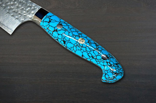 黑崎雄一R2(SG2) 锻打SENKO-EI 定制TCA-K 日本厨师刀Gyuto 270mm 蓝