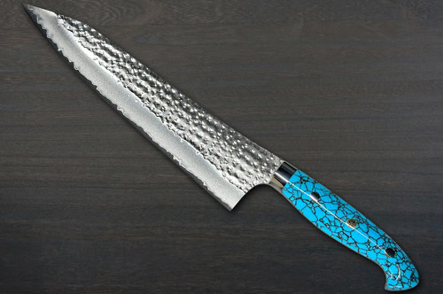 Yui Yu Kurosaki R2(SG2) Hammered SENKO-EI Custom TCA-K Japanese Chef's