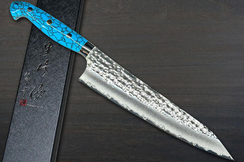 Yu Kurosaki R2(SG2) Hammered SENKO-EI Custom TCA-K Japanese Chef's
