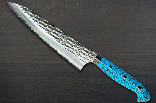 Yu Kurosaki R2(SG2) Hammered SENKO-EI Custom TCA-K Japanese Chef's