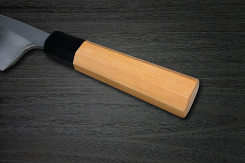 Sakai Takayuki Hakugin INOX Mirror Finish Japanese Chef's Deba Knife 150mm