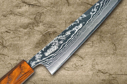 Yu Kurosaki R2(SG2) Black Damascus Japanese Chef's Slicer(Sujihiki