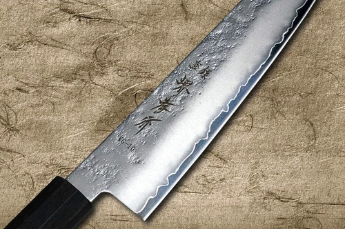 堺孝行 VG10 Nashiji WA 日式主厨Santoku刀 170mm 配全乌木手柄