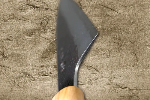 Sakai Takayuki SANPOU Modell MIZU Kurouchi Weiß #2 Japanisches Kochmesser (Gyuto) 210mm mit Olivenholzgriff