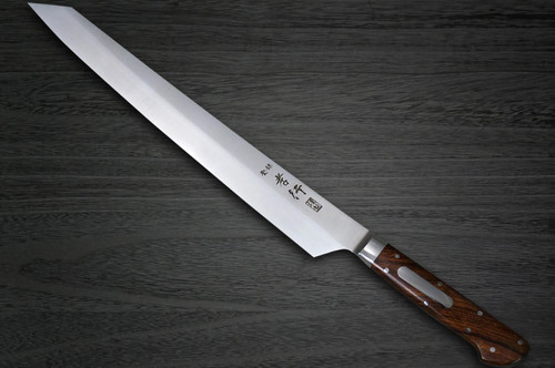 [Left Handed] Sakai Takayuki Grand Chef SP1 Kiritsuke Japanese Chef's Yanagiba(Sashimi) 300mm 