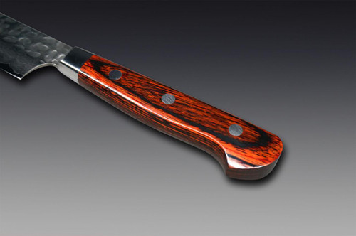 Sakai Takayuki 33-Layer VG10 Damascus Hammered Japanese Chef's Petty Knife(Utility) 150mm 