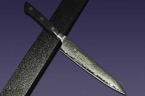 Sakai Takayuki 63-Layer Damascus Japanese Chefs Petty KnifeUtility 120mm