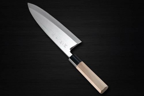 Sabun Ginsan Gingami No.3 steel Japanese Chefs Deba Knife 210mm