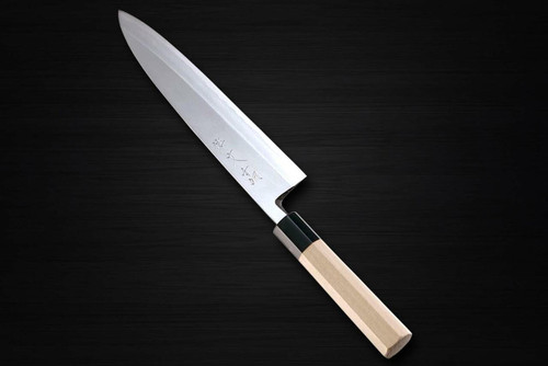 Sabun Aoko Aogami No.1 steel Japanese Chefs Mioroshi Deba 240mm