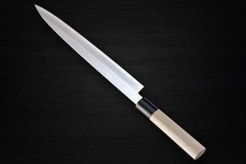 Sabun Honkasumi Gyokuhaku-ko White Steel Japanese Chefs YanagibaSashimi 270mm