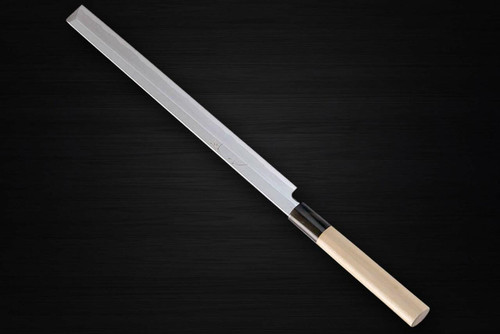 Sabun Honkasumi Gyokuhaku-ko White Steel Japanese Chefs TakohikiSashimi 270mm