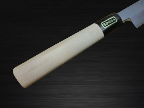 Sabun Honkasumi Gyokuhaku-ko White Steel Japanese Chefs FuguhikiSashimi 300mm