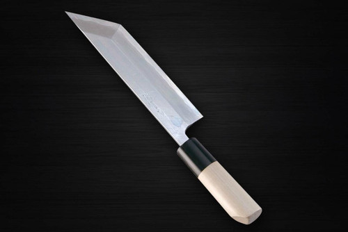 Sabun Honkasumi Gyokuhaku-ko White Steel Japanese Chefs Unagi-Saki 180mm