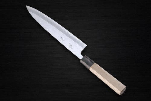 Kanetsune KC-950 DSR-1K6 Stainless Hammered Japanese Chef's Knife SET  (Gyuto180-Slicer210-Santoku-Vegetable-Petty-Mini Deba)