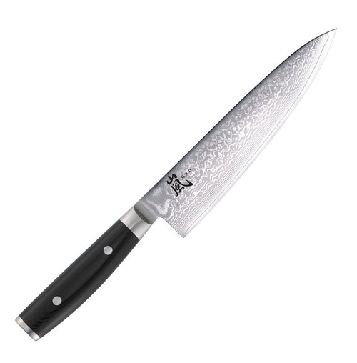 Yaxell RAN 69-Layer VG10 Damascus Micarta Handle Japanese Chefs Gyuto Knife 200mm