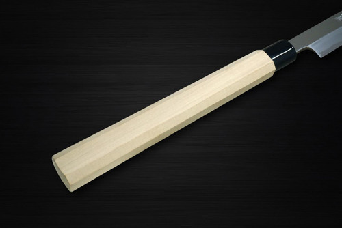 Yukifuji Chu-kasumi Gyokuhaku-ko (White Steel) Japanese Chef's Tuna-Kiri 570mm 