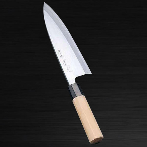 Sakai Jikko Montanren Aoko Aogami No.2 steel Japanese Chefs Deba Knife 240mm