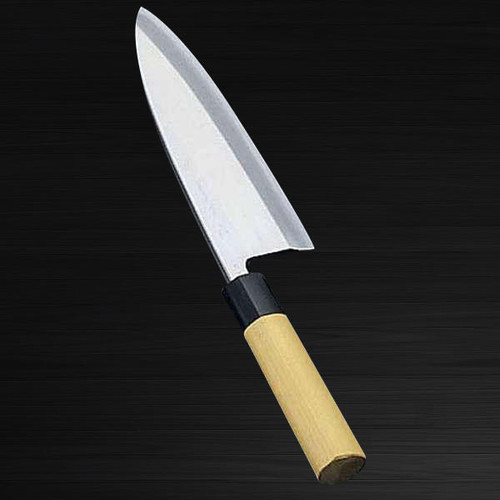 Sakai Jikko Tanren Ginsan Gingami No.3 steel Japanese Chefs Deba Knife 120mm