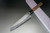 Sakai Takayuki 45-Layer Damascus Hammered WA Japanese Chefs Santoku Knife 180mm