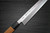 Yoshihiro Aogami No.1 Wave Aonamiuchi B1HC-Y Japanese Chefs YanagibaSashimi 240mm with Saya Sheath and Yew Handle