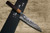 Yu Kurosaki VG10 Damascus FUJIN WA RS8H Japanese Chefs Gyuto Knife 180mm with Brown-Ring Octagonal Handle