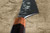 Yu Kurosaki VG10 Damascus FUJIN WA RS8H Japanese Chefs Santoku Knife 170mm with Brown-Ring Octagonal Handle