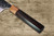 Yu Kurosaki VG10 Damascus FUJIN WA RS8H Japanese Chefs Bunka Knife 165mm with Brown-Ring Octagonal Handle
