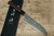 Yu Kurosaki R2SG2 Hammered SHIZUKU WA RS8B Japanese Chefs Santoku Knife 170mm with Black-Ring Octagonal Handle