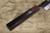 Yu Kurosaki VG10 Damascus FUJIN WA RS8H Japanese Chefs SlicerSujihiki 240mm with Brown-Ring Octagonal Handle