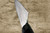 Takeshi Saji R2SG2 Black Damascus MCB Japanese Chefs Petty KnifeUtility 150mm with Black Micarta Handle