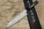 Takeshi Saji VG10 Black Damascus LC Japanese Chefs Gyuto Knife 210mm with Black-Silver Japanese Urushi Lacquered Handle