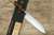 Hattori SAN-80year-anniv VG10 Japanese Chefs Santoku Knife 175mm with Desert Ironwood Handle