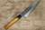 Sakai Takayuki 33-Layer VG10 Damascus Urushi Chefs Kengata-Gyuto Knife 190mm with Japanese Lacquered Oak Handle KOKUSHIN