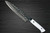 Takeshi Saji VG10 Mirror Hammered Damascus CRW Japanese Chefs Gyuto Knife 270mm with White Stone Handle