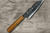 Yu Kurosaki R2SG2 Hammered SENKO WA OK8M Japanese Chefs Bunka Knife 165mm with Urushi Lacquered Oak Handle