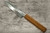 Yu Kurosaki R2SG2 Hammered SENKO WA OK8M Japanese Chefs Petty KnifeUtility 120mm with Urushi Lacquered Oak Handle