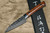 Takeshi Saji VG10 Mirror Hammered Damascus IRN Japanese Chefs Petty KnifeUtility 90mm with Desert Ironwood Handle