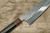 Yu Kurosaki R2SG2 Hammered SENKO WA RS8H Japanese Chefs Gyuto Knife 240mm with Brown-Ring Octagonal Handle