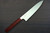 Kei Kobayashi R2 Special Finished CS Japanese Chefs Gyuto Knife 210mm with Red Lacquered Wood Handle