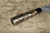 Takeshi Saji VG10 Black Damascus LC Japanese Chefs Gyuto Knife 180mm with Black-Gold Japanese Urushi Lacquered Handle